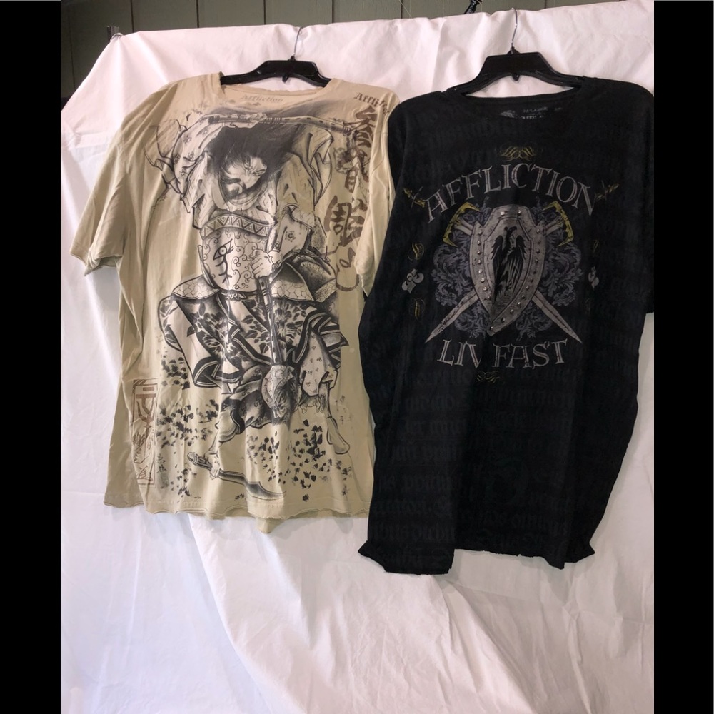 AFFLICTION T-Shirts are Wickedly Cool